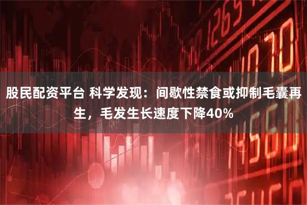股民配资平台 科学发现:间歇性禁食或抑制毛囊再生,毛发生长速度下降40%