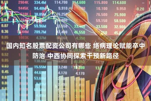 国内知名股票配资公司有哪些 络病理论赋能卒中防治 中西协同探索干预新路径